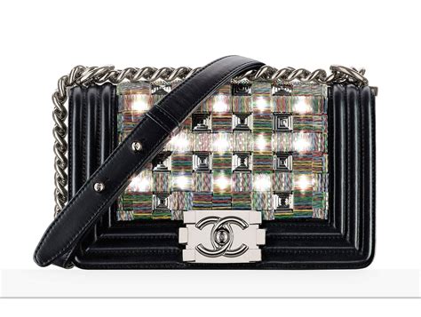 chanel colourful bag|Chanel bag that lights up.